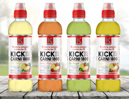 KICK CARNI 1800 500ml kiwi pineapple