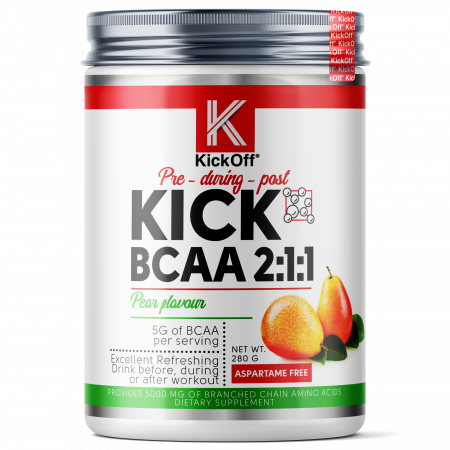 KICK BCAA 2:1:1 280g pear