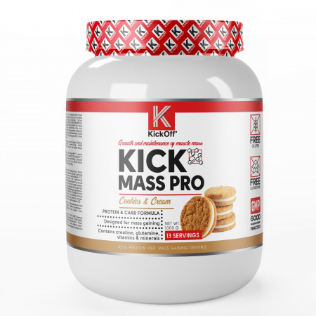 KICK MASS PRO 1000g Cookies & Cream