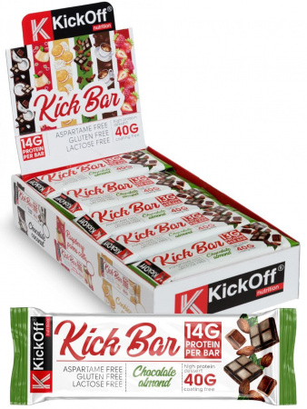 KICK BAR chocolate almond